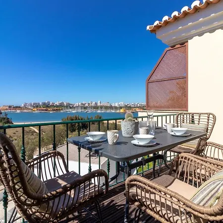 Front Line Townhouse Nº6 In Ferragudo, Sea Views * 페하구도